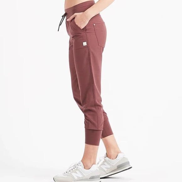 Vuori Burgundy Track Pants - Picture 4 of 16